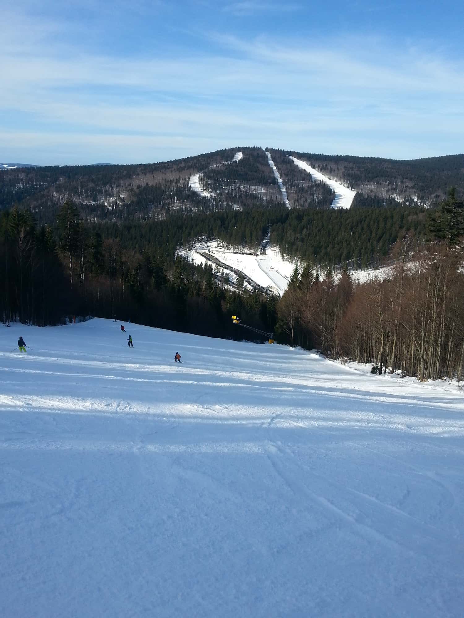 Skipiste in der Nähe