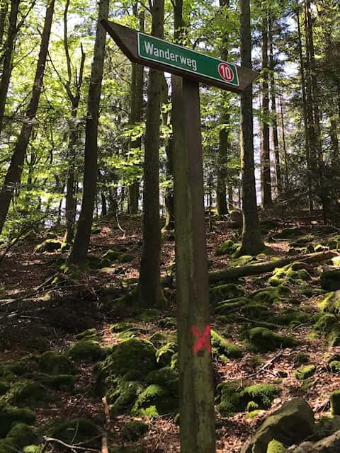 Wanderweg bei Hauzenberg